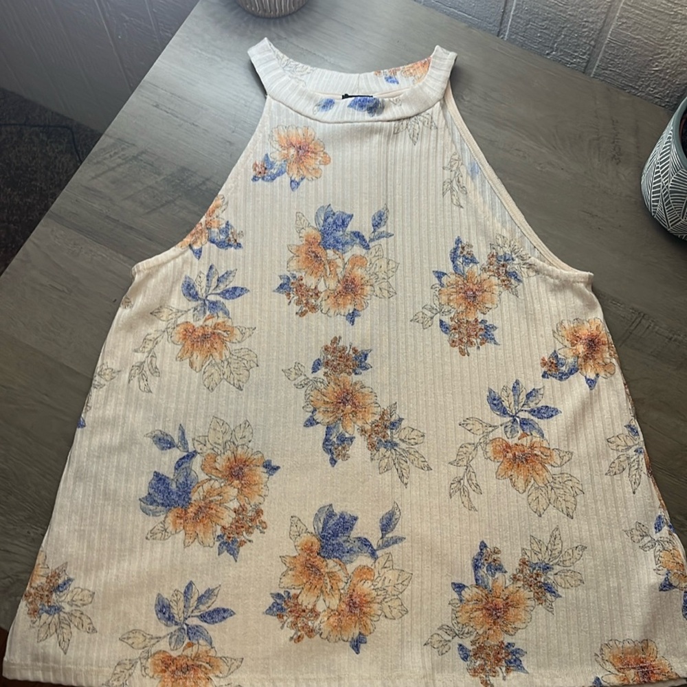 Boho floral tank